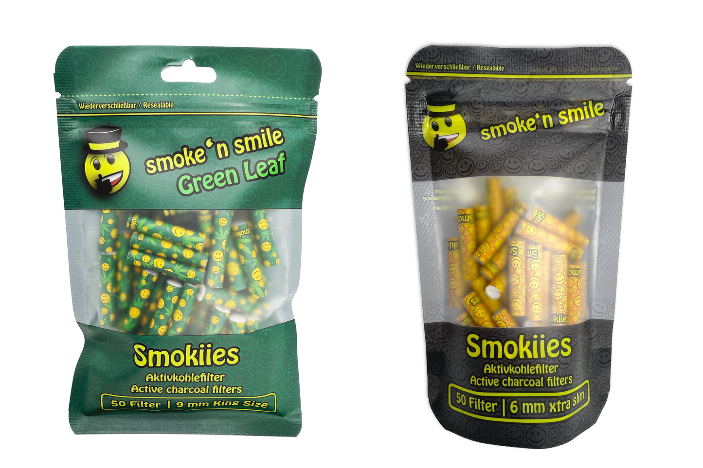 Smokiies Green and Classic Bundle 50 - 6mm meets 9mm