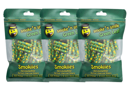 Smokiies GreenLeaf MegaBundle - Green Leaf 3x50 9mm