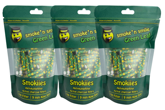Smokiies GreenLeaf MegaBundle - Green Leaf 3x100 9mm