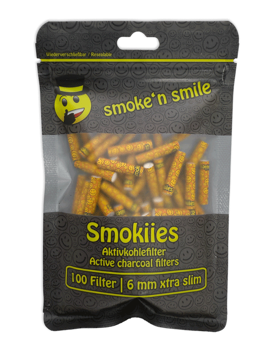 Smokiies Aktivkohlefilter 100 - Classic 6mm